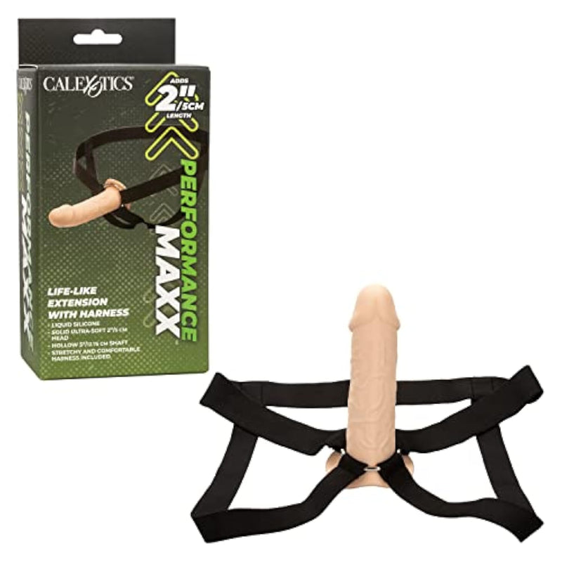 Performance Maxx Life-Like Extension With Harness - Ivory