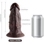 2.7" Diameter Huge Thick Dildo, 7" Realistic Dildos With Big Glan And Strong Suction Cup?Body-Safe Material Sex Toys Lifelike Thick Anal Dildo For Men G Spot Stimulator