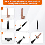 Sex Machine Attachments, 3.8" Suction Cup Adapter, 3 Pcs Thrusting Sex Toys Accessories, Thrusting Machine Attachments Realistic Dildo Adult Toys For Women