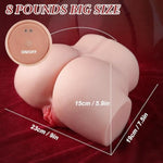 3 Sucking & Vibrating Sex Doll Male Sex Toys - Pocket Pussy Automatic Male Masturbator Lifelike Stroker Ass With Vagina Anal Sex Channel, Mens Adult Sex Toys Handsfree Masturbator For Men, 8 Lb
