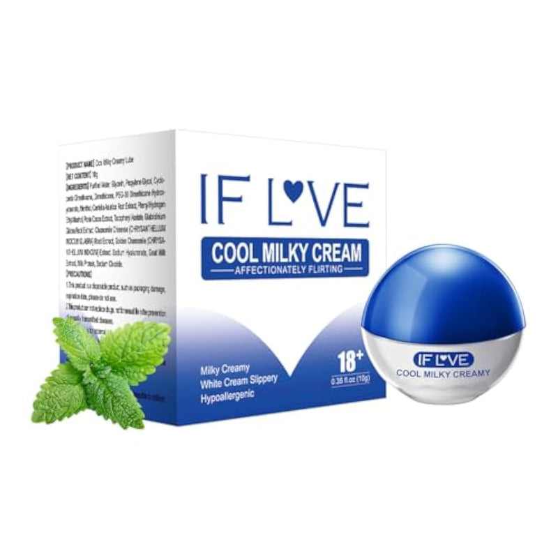 Milky, Creamy, Water-Based Lubricant, Smooth White Paste, Hypoallergenic, Suitable For Women, Men And Couples, Can Be Applied All Over The Body
