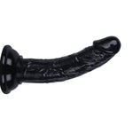 5.3 Inches Realistic Dildo, Sex Toys For G Spot Stimulator & Anal Dildos Lifelike Fake Penis For Women/Men/Gay (Black)