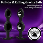 Weighted Butt Plug Anal Beads Trainer Adult Sex Toys for Men Women Couples