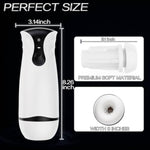 Alshenus Automatic Sucking Male Masturbator With 10 Vibration & 4 Sucking Modes, 5-Inch Channel Penis Trainer Pump Adult Male Sex Toy For Penis Stimulation, Autoblow Adult Sex Toy & Game