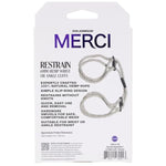 Doc Johnson Merci - Restrain - 6mm Hemp Wrist or Ankle Cuffs - for Adults Only, Natural