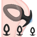 Sex Toys Anal Butt Plug Silicone Stimulator Waterproof Adult Toys Anal Bead Trainer Male Masturbator Prostate Massager Thrusting For Couples Women