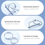 Urethral Plug, 3.15 Inch Hollow Urethral Sounds With Penis Rings Urethral Dilators Penis Plug Prostate Stimulation Masturbator Sex Toy For Men