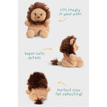 Little Snugglies Stuffed Animal | Soft Toy Gift For Kids (Lion)