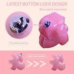 Chastity Cgae Chastity Device Ht-V5 Vertical Invisible Lock Cock Cage For Men With Rings & Keys Adult Sex Toys For Male Penis Exercise And Abstinence Nub (Pink,36Mm Ring)