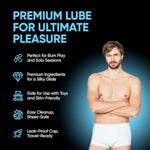 Bum Lube – Ultra-Slick Water-Based Lubricant – 12Oz – Long-Lasting, Toy-Safe & Easy Clean-Up – Unscented & Gentle On Skin