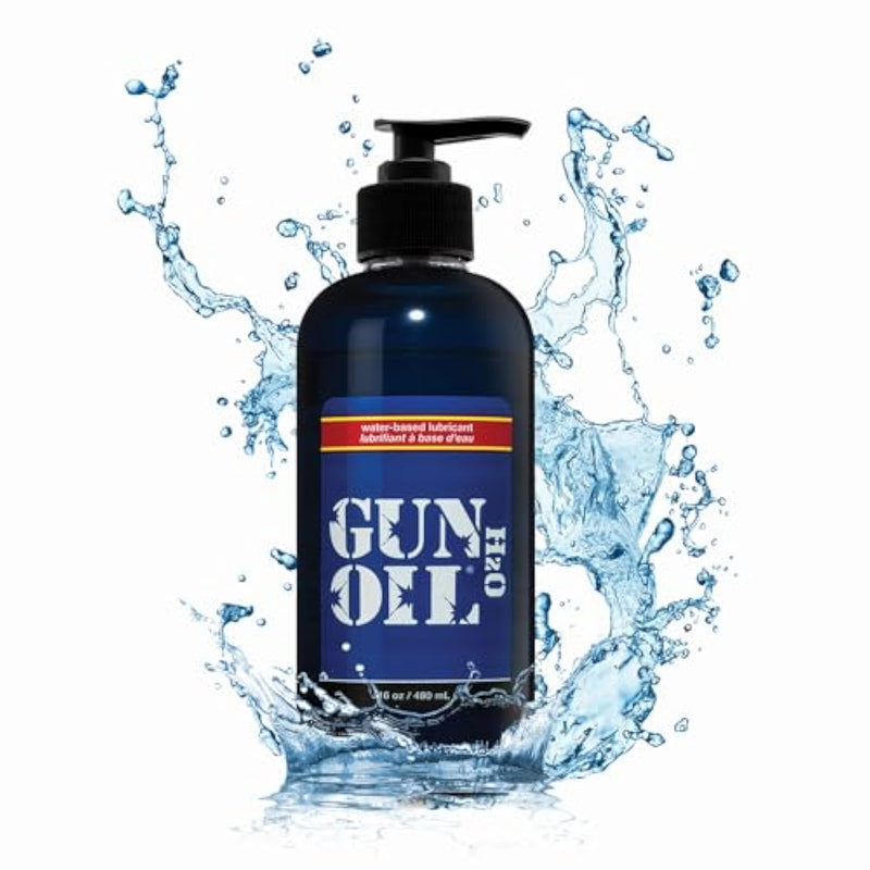 Water Based Lube 16 Ounce Premium Personal Lubricant, Long Lasting Non Staining Toy Safe Paraben Free Intimate Lubes For Women Men & Couples