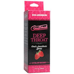 Doc Johnson GoodHead - Deep Throat Spray - Numbs Throat - Relaxes Gag Reflex - Sweet Strawberry - 2 fl. oz.(59 ml)