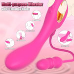G Spot Vibrator Thrusting Dildo For Women Adult Sex Toys, 3In1 Vibrators Anal Toy With 7 Thrusting & 7 Vibrating Modes For Double Stimulation, Anal Vibrator For Female Men Couple Sexual Pleasure
