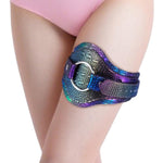 Leg Strap On Thigh Harnesses Dick Face Riding Suction Cup Dildo Holder Mount Pillow Chair Wearable Adjustable Soft Leather Strapon Pegging O Rings Harness For Couples Gay Lesbians Sex Toy