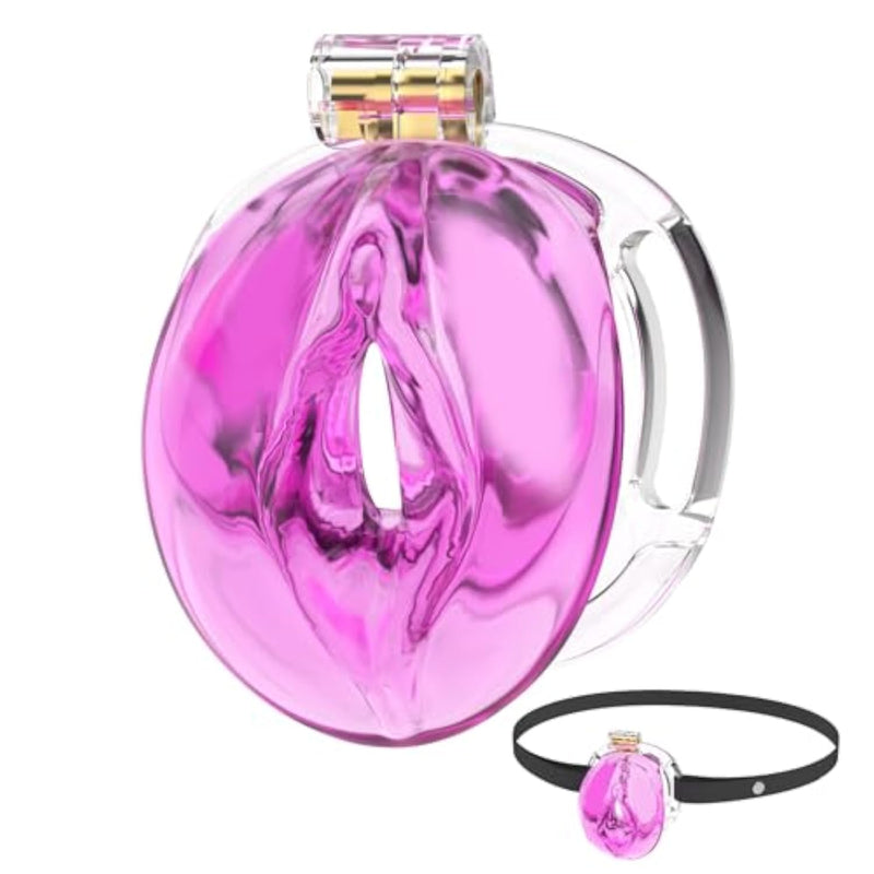 3D Printed Soft TPE Male Chastity Cage with Adjustable Rings and Secure Locks for Adult Bondage Play