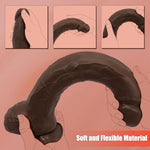 14.57 Inch Huge Dildo Long Realistic Dildos For Women Men, Big Black Cock Anal Dildo With Strong Suction Cup For Hands-Free Play, Giant Massive Dildo Lifelike Large Bbc Adult Sex Toy