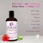 Natural Water-Based Lubricant for Women, Men, and Couples - Aloe Vera Infused with Organic Oils and Botanicals