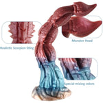 16.1Inch Super Long Dildo,Big Monster Dildo With Strong Suction Cup,Huge Dildo Silicone Scorpion Anal Dildo,Sex Toy For Men And Women