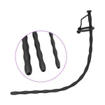 Sex Toy Urethral Probe Wand Silicone Penis Ring Urethral Sound Beads Hollow Urethral Plug Probe Urinary Dilator Urethra Masturbation Rod For Beginner(M)