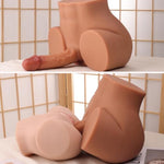Male Sex Doll For Women With Flexible Dildo Penis Testis Anus,Adult Male Sex Toys 2 In 1 3D Love Doll With Cock Anal For Female Masturbator, Torso Sex Doll For Women, Gay, Couples-Ludan