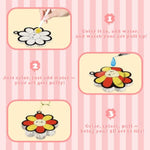 32 Pcs Aqua Magic Puffy Paint Kit, 3D Squishy Maker & Keychain Craft for Kids