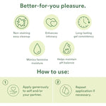 Hybrid Silicone & Water Based Lube, Premium Long Lasting Personal Lubricant With Hyaluronic Acid, Safe For Adult Toys & Condoms, Intimate Wellness Gel For Men & Women, 1.69 Oz