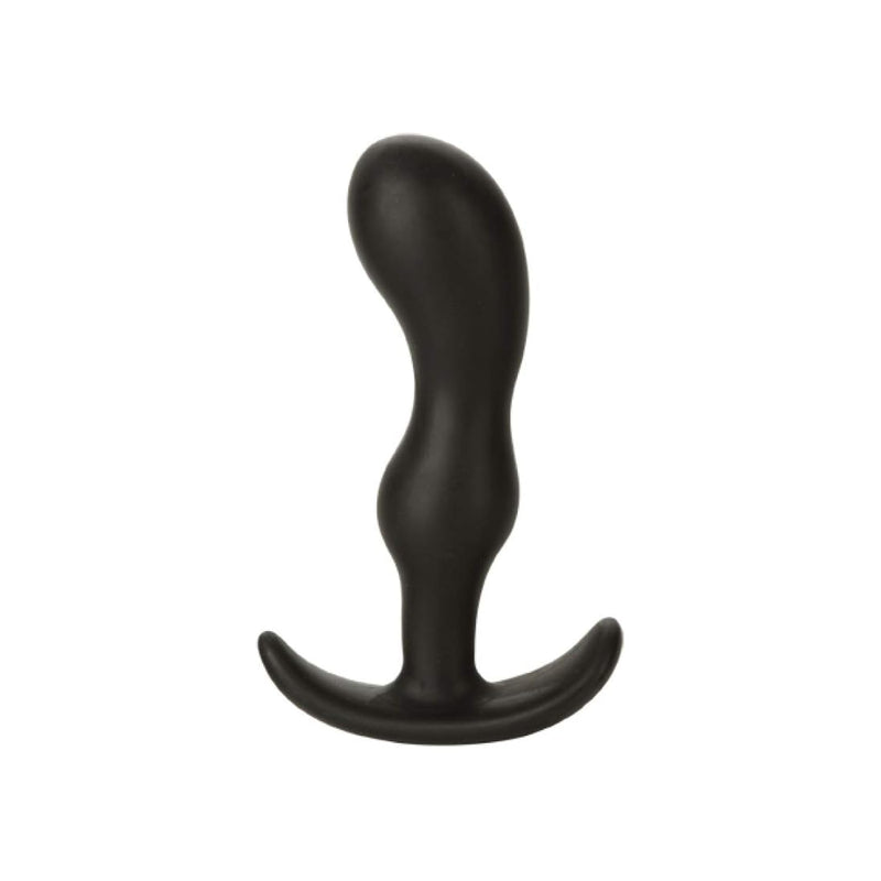 Mood - Naughty 2 - Silicone Anal Plug - Medium - 3.9 In. Long And 1 In. Wide - Tapered Base For Comfort Between The Cheeks - Medium - Black