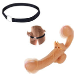 Strapless Strap On Double Ended Dildos & Strap Combo, Wearable Realistic Dildo, Double Ended Penetration Sex Toys With Pegging For Women Lesbian Couples