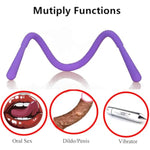 Adjustable Labia Clamps Pussy Spreader, Body Safe Silicone Vagina Expander G-Spot Stimulation Oral Sex Vaginal Lips Hands-Free Spreader, Bdsm Flirting Sex Toys For Women Self Check Tools