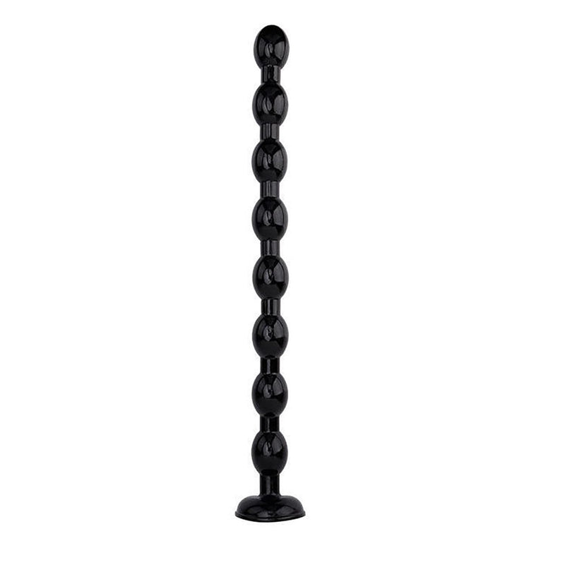 18.9 Inches Super Long Anal Plug - Long Butt Plugs With 8 Beads Anal Balls Prostate Massage G-Spot Long Dildo For Deep Stimulation Soft Flexible Anal Butt Plug Anal Trainer Sex Toy For Women Men