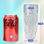 6.77In Tpe Male Masturbator 3D Realistic Textured Spiral Tunnel Pocket Pussies, Reusable Portable Masturbation Sleeve Soft Blowjob Transparent Male Stroker Masturbation Cup Sex Toys For Men