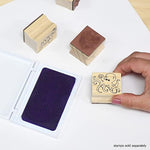 Purple Grape Scented Stamp Pad for Kids, Washable Acid-Free Ink for Crafts