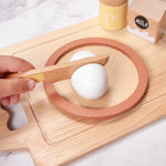 16Pcs Wooden Breakfast Toy Kitchen Sets, Montessori Toy Food Toddler Play Kitchen Accessories With Bread, Cheese, Egg, Pretend Play Food Sets For Kids Kitchen Boys & Girls Birthday Gift