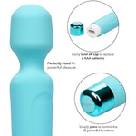Eden Vibrating Wand, 10 Function Waterproof Silicone Vibrator - Se-0736-47-3