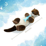 Sea Otter Stuffed Animals For Kids,Upward Posture Otter Ocean Cute Animal Plush Toy Birthday Gift For Boys Girl Children?Upward?