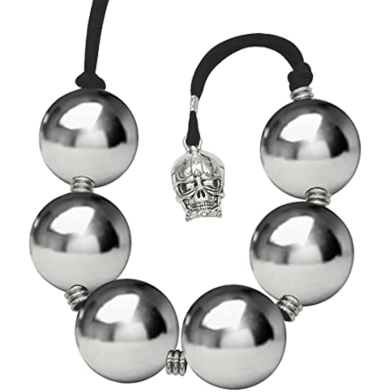 Anal Beads Stainless Steel Butt Plug Prostate Massager Balls Heavy Vagina Anal Plug Trainer Sex Toys For Couple Women Men(Ss6)