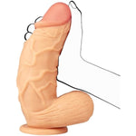 2.75'' Diameter Huge Thick Dildo Adult Sex Toys For Women - 10.23" Extra Large Dildo Realistic Silicone Dildos Anal Dildo Womens Sex Toy, G-Spot Dildo Big Giant Dildo Anal Plug Sex Toy (Flesh)