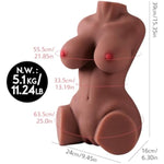 Realistic Sex Doll Male Masturbador Pussy Real Life Size 3D Boobs Pocket Pussies Anal Men Sex Toys Butt Hands Free Masturbators Tpe Sex Dolls Mens Torso Adult Toy Fake Vagina Ass Masturbator