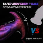 8.2'' Large Butt Plug Huge Anal Plug Anal Dildo,Giant Plugs Wearable Buttplug Silicone Anal Stretcher,Big Knot Dildo Xl Prostate Massager Fantasy Butt Plug Anal Sex Toys For Men Women (L-8.2In)