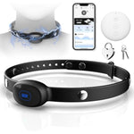 Bdsm Electric Shock Neck Collar For Male Female, Silicone Adjustable Collar E-Stim Bondage Device With Lock & Remote Control Set, Sm Restraints Role Play Adult Sex Toys For Men Women Couples