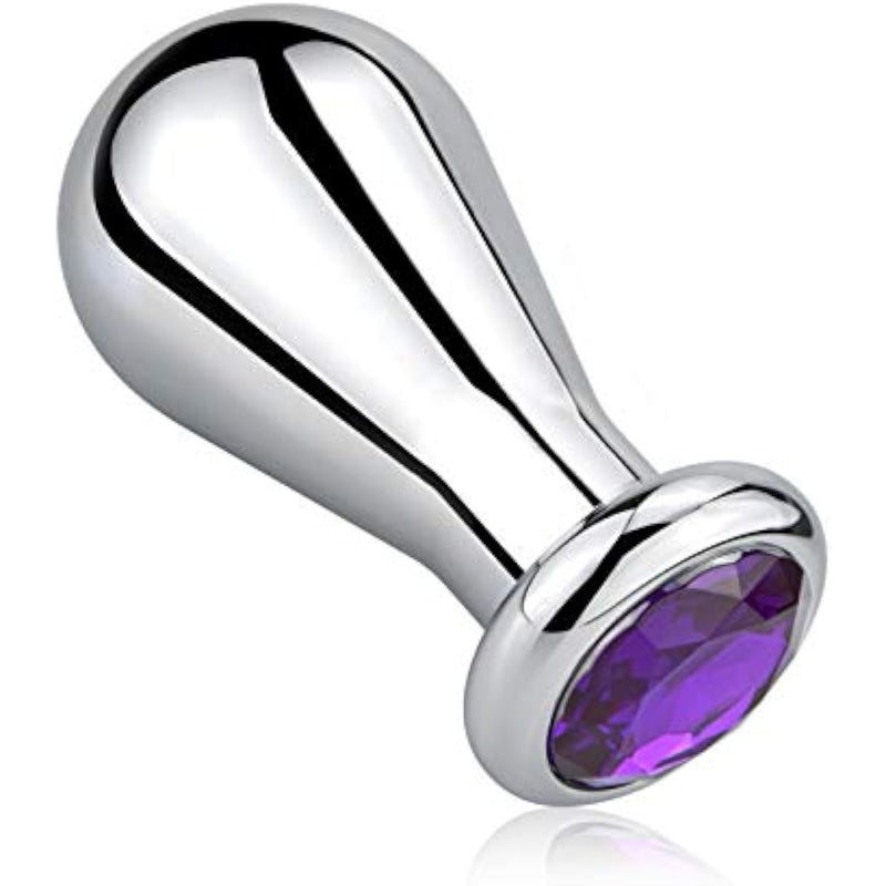 Big Anal Plug Bulb Shape Jewelry Butt Plug Trainer Set Anal Massager Sex Toy For Men Women (S)
