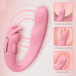 Adult Toy Rabbit Vibrator Couple Stimulation Adult Toy Sex Toys for Women G - Spot Vibrator Dual Head 3-Speed 7-Frequency Vibration