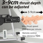 Sex Machine With Realistic Dildo And Suction Cup Adapter Wireless Controlled Dildo Machine Automatic Thrusting Machine With Multiple Quick Air Connector Adjustbale Adult Sex Toy For Women