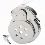 Male Chastity Cage Button Chastity Device Metal Small Penis Cage Adult Sex Toy For Men With Adjustable Ring (1.26" - 1.97") And Invisible Button Lock For Men And Couples Adult Toy