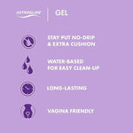 Astroglide Gel, Personal Lubricant (4oz), Stays Put with No Drip, Water Based Lube Gel for Couples & Ultra Gentle Gel Lube, Personal Lubricant (3oz), Hypoallergenic