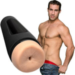 Doc Johnson Man Squeeze - Randy - Discreet Premium ULTRASKYN Stroker - Squeeze Plate for Precise Pressure - for Adults Only, Male Masturbator, Ass, Vanilla