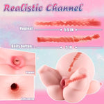 Sex Dolls For Men Pregnant With Female Big Ass Torso Sex Doll Lifelike Adult Male Masturbator Toys With Realistic Vaginal Anal Breast Pussy Pregnant Sex Dolls For Woman, Big Belly