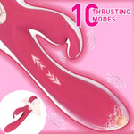 Sex Toys|Vibrator|Dildo|G-Spot Rabbit Vibrator |Clitoral Stimulator|Women'S Adult Sex Toys| Vibrator Wand|10 Frequency Vibration Female Couple Toys|Vibrate Rsuction Vibrator|Gifts(Rose Red)