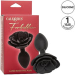 Forbidden Large Rose Anal Plug, Body-Safe Silicone Butt Plug - Se-2653-15-3