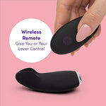 Mantric Remote Control Panty Vibrator for Couples, Black